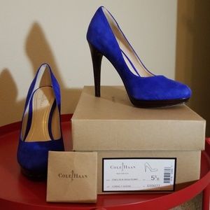 Cole Haan suede heels